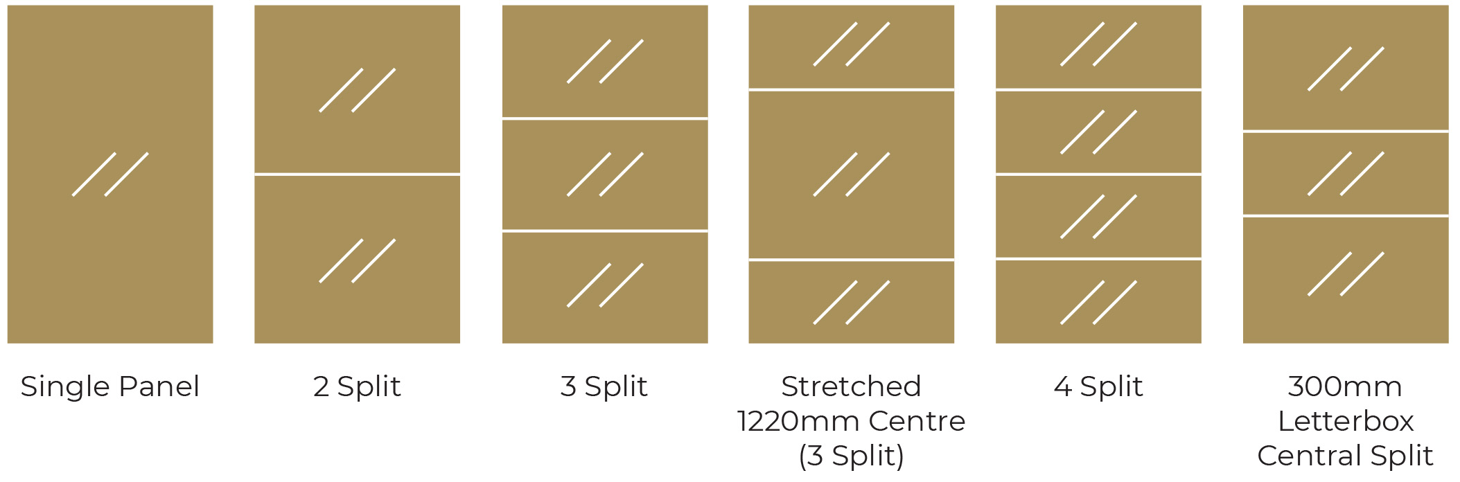 Oxford Style Wardrobes Door Layout