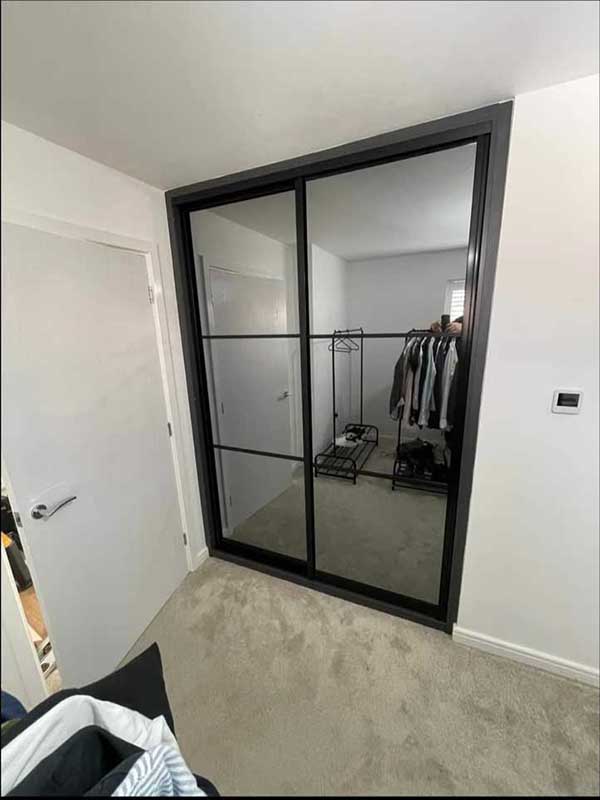 Chris Ford Sliding Door Wardrobe installations in Durham-Oxford Style Wardrobe