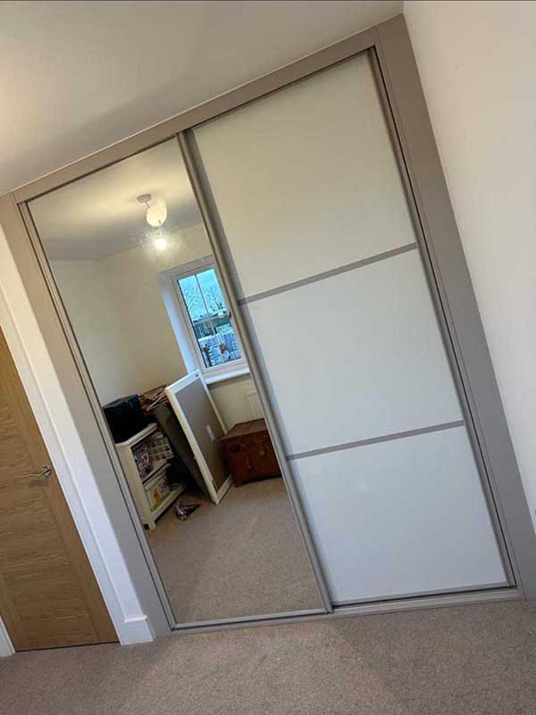 Chris Ford Sliding Door Wardrobe installations in Durham-Oxford Style Wardrobe