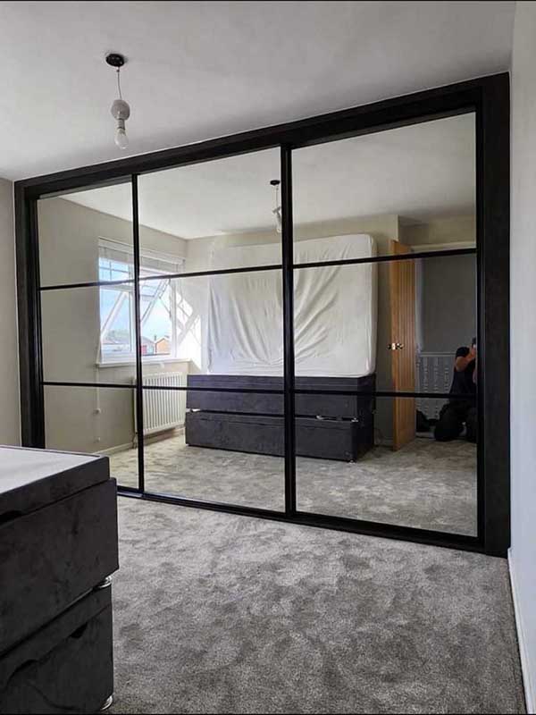 Chris Ford Sliding Door Wardrobe installations in Durham-Oxford Style Wardrobe