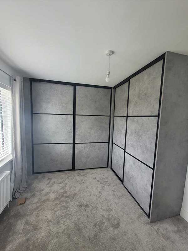 Chris Ford Sliding Door Wardrobe installations in Durham-Oxford Style Wardrobe