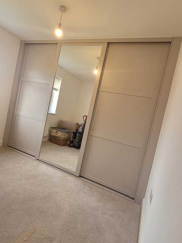 Chris Ford Sliding Door Wardrobe installations in Durham-Oxford Style Wardrobe